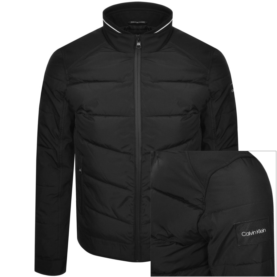 Alternative Image for ProductCalvin Klein Jeans Media Quilted Jacket Black1